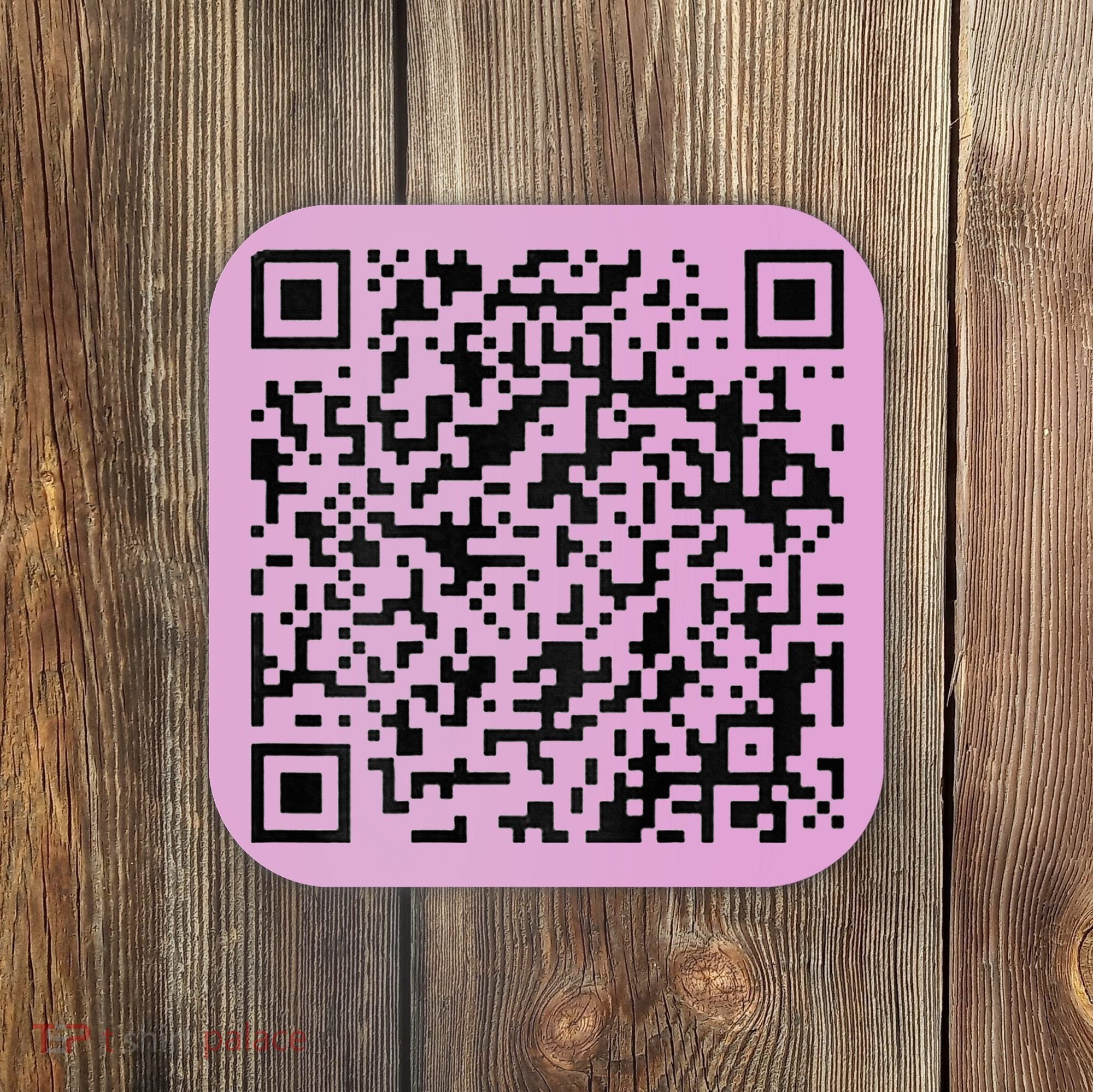 Funny Qr President Trump 4547 Trump Dancing Code Coaster