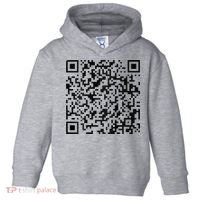 Funny Qr President Trump 4547 Trump Dancing Code Toddler Hoodie thumb 0