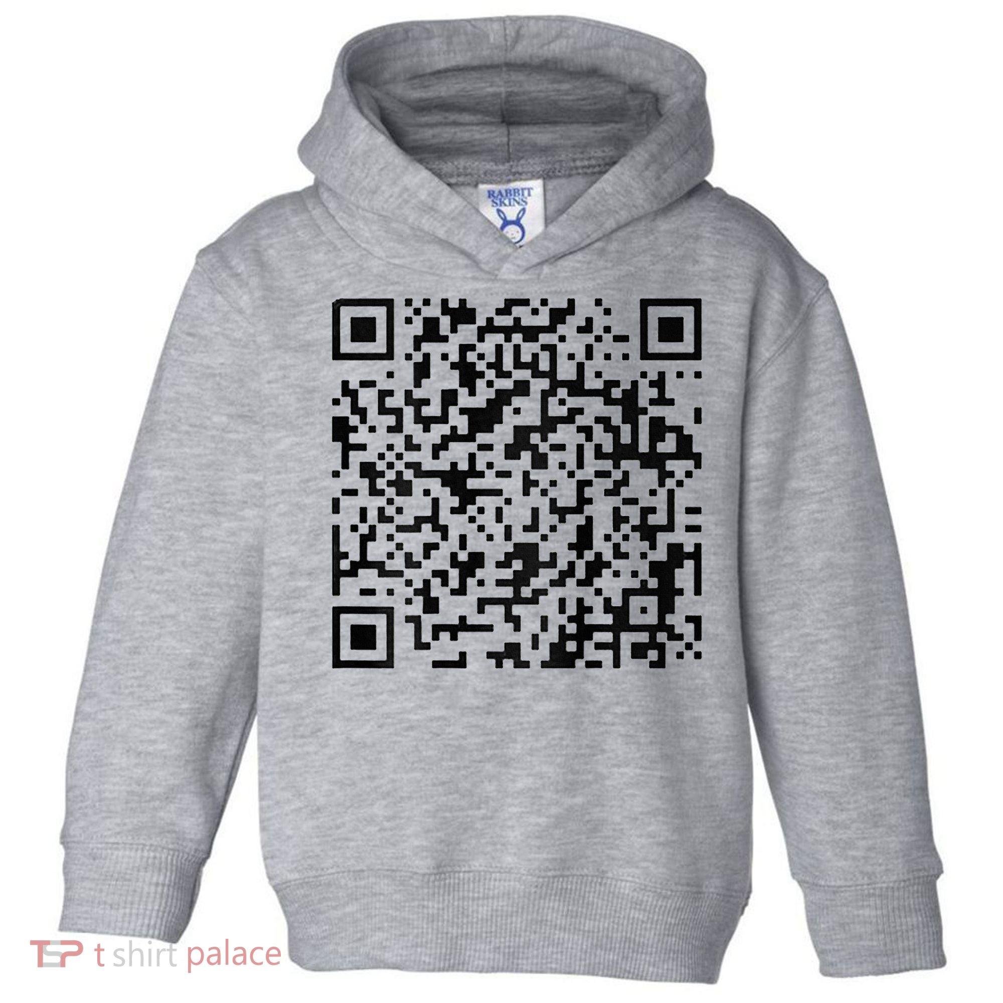 Funny Qr President Trump 4547 Trump Dancing Code Toddler Hoodie