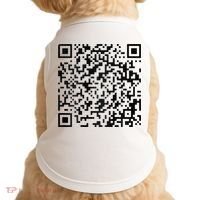 Funny Qr President Trump 4547 Trump Dancing Code Doggie Tank thumb 0