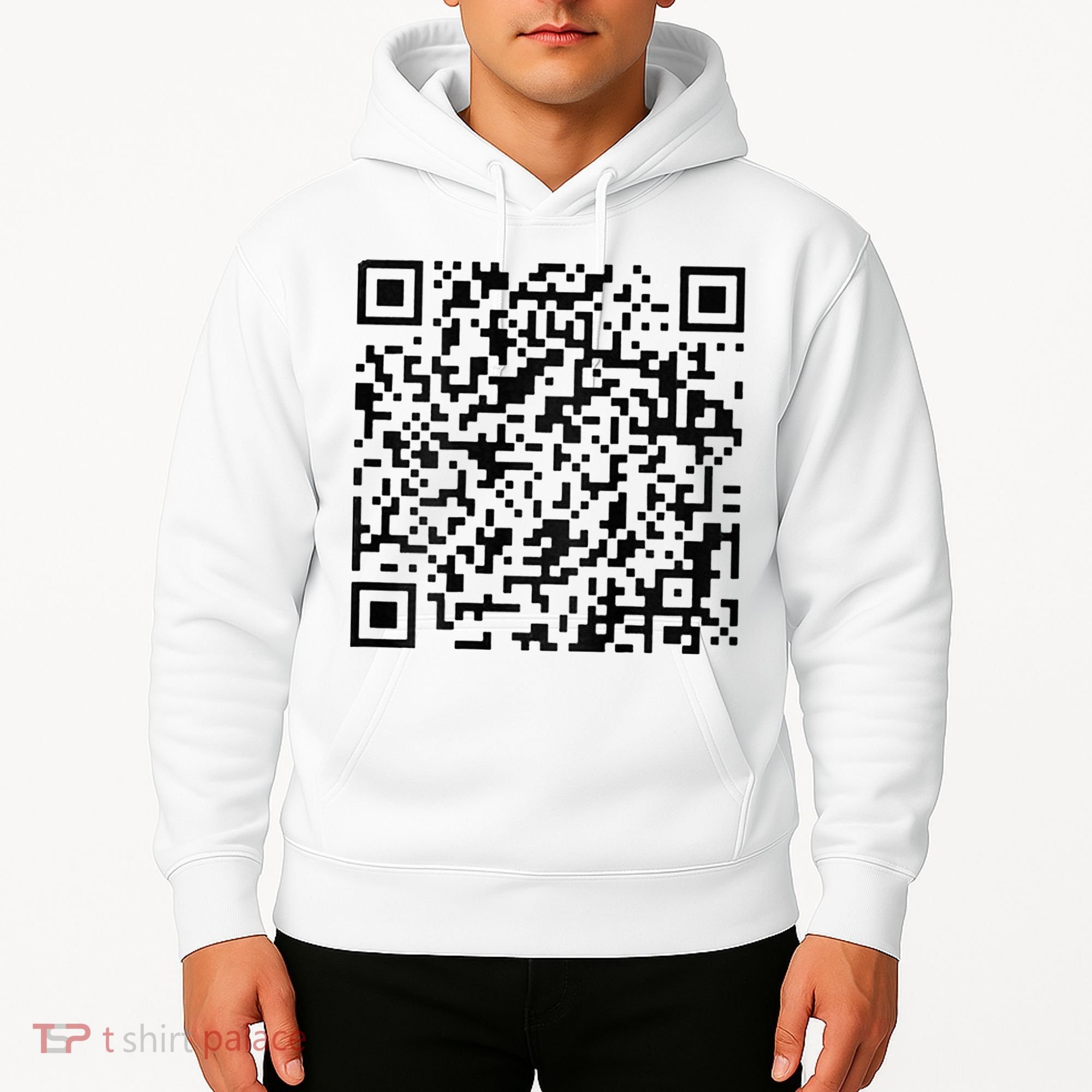 Funny Qr President Trump 4547 Trump Dancing Code Hoodie
