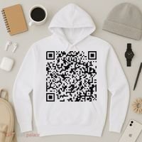 Funny Qr President Trump 4547 Trump Dancing Code Hoodie thumb 3
