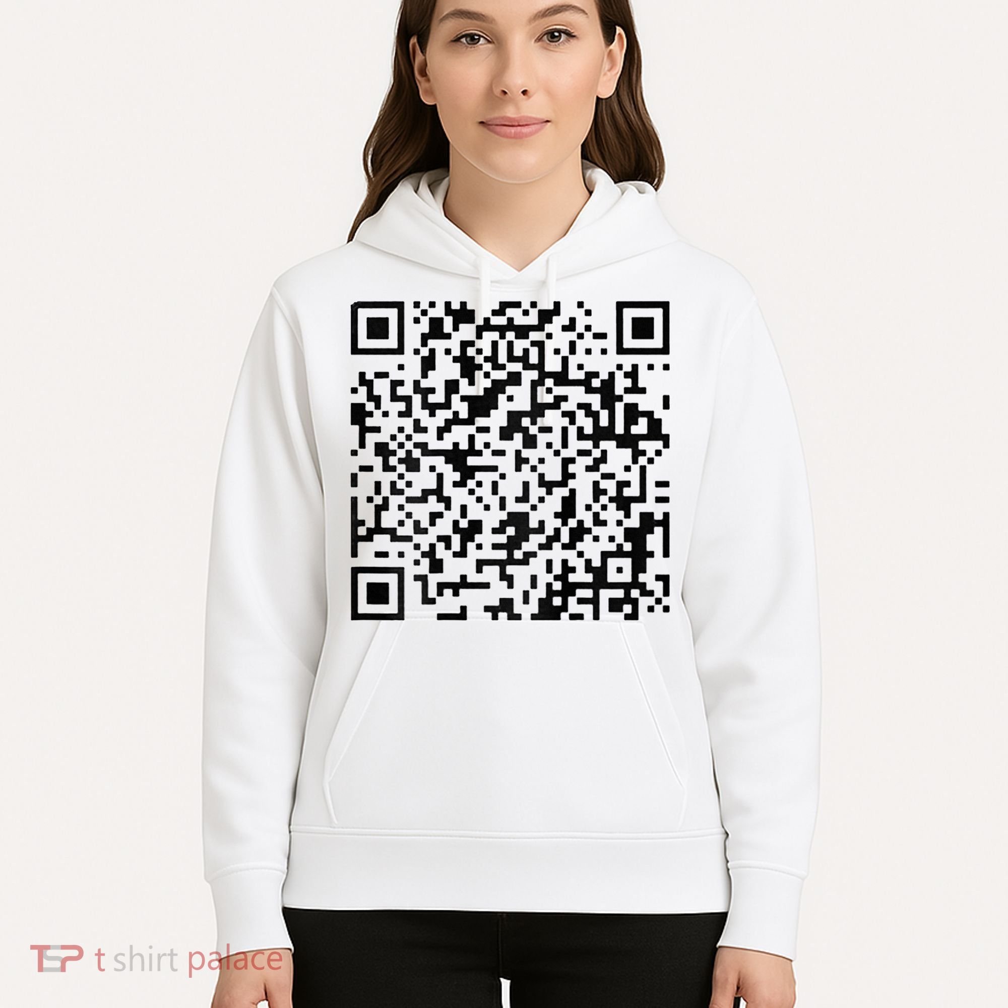 Funny Qr President Trump 4547 Trump Dancing Code Hoodie
