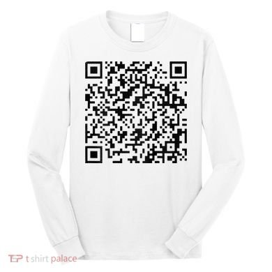 Funny Qr President Trump 4547 Trump Dancing Code Long Sleeve Shirt