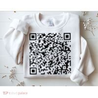 Funny Qr President Trump 4547 Trump Dancing Code Sweatshirt thumb 2