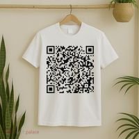 Funny Qr President Trump 4547 Trump Dancing Code T-Shirt thumb 2