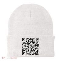 Funny Qr President Trump 4547 Trump Dancing Code Beanie thumb 0