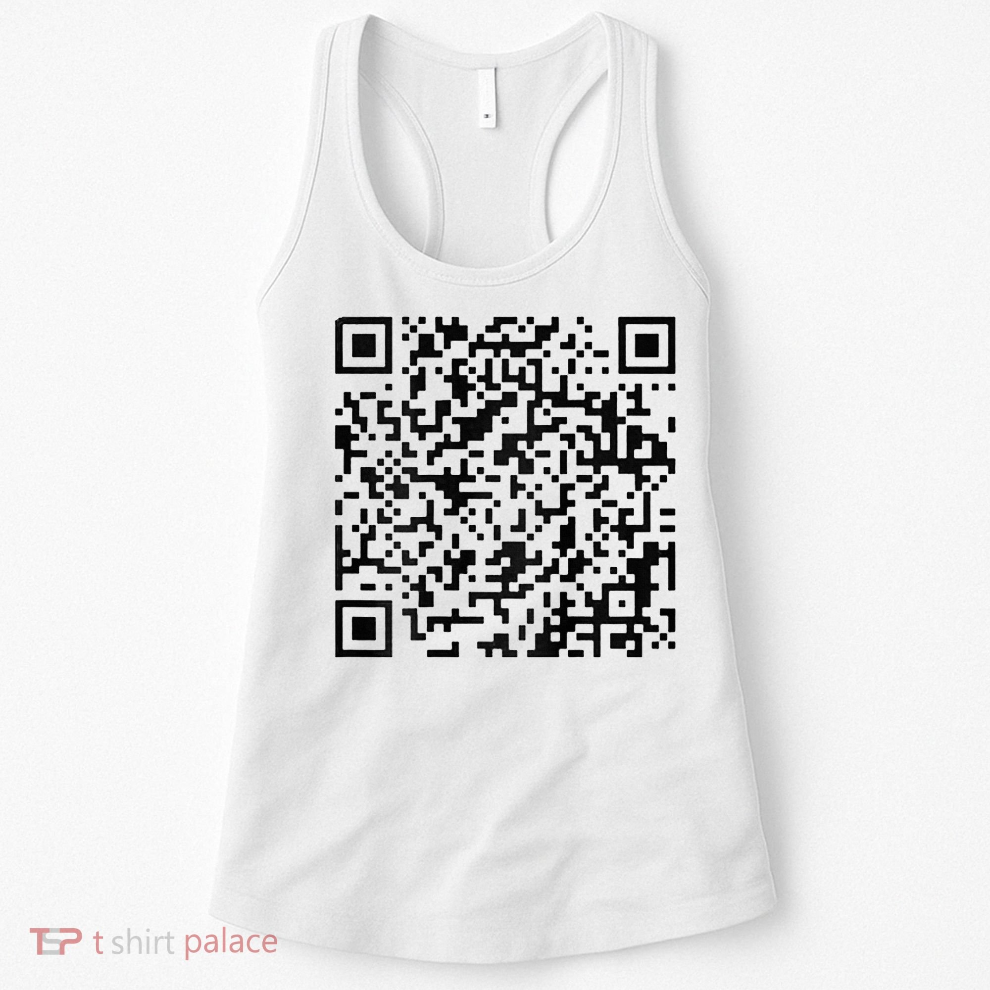 Funny Qr President Trump 4547 Trump Dancing Code Women's Tank Top