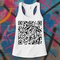 Funny Qr President Trump 4547 Trump Dancing Code Women's Tank Top thumb 3