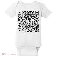 Funny Qr President Trump 4547 Trump Dancing Code Baby Bodysuit thumb 0