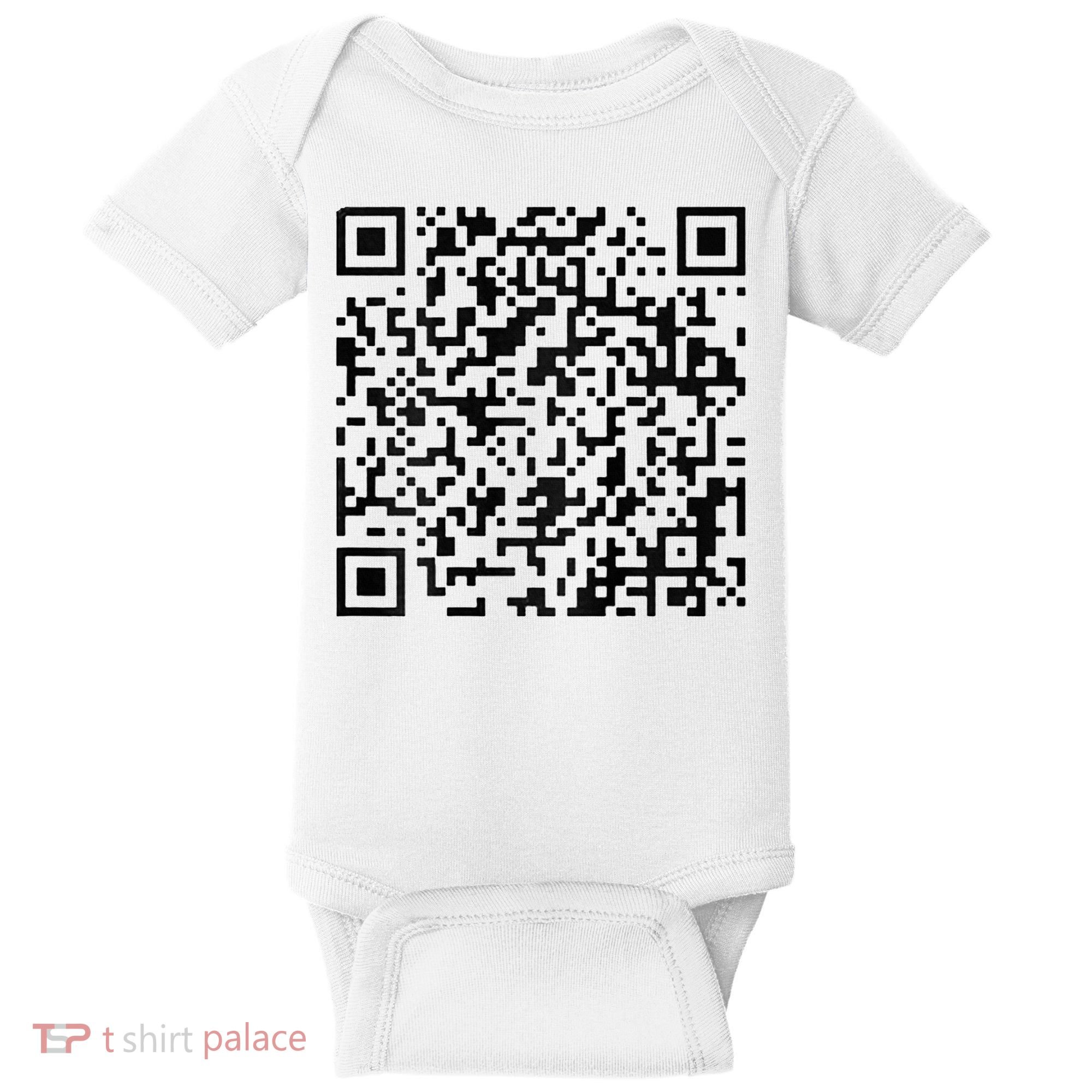 Funny Qr President Trump 4547 Trump Dancing Code Baby Bodysuit