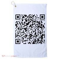 Funny Qr President Trump 4547 Trump Dancing Code Golf Towel thumb 0