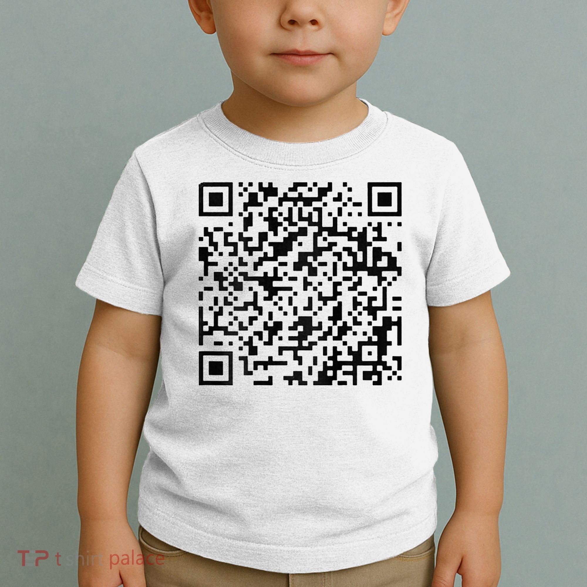 Funny Qr President Trump 4547 Trump Dancing Code Toddler T-Shirt