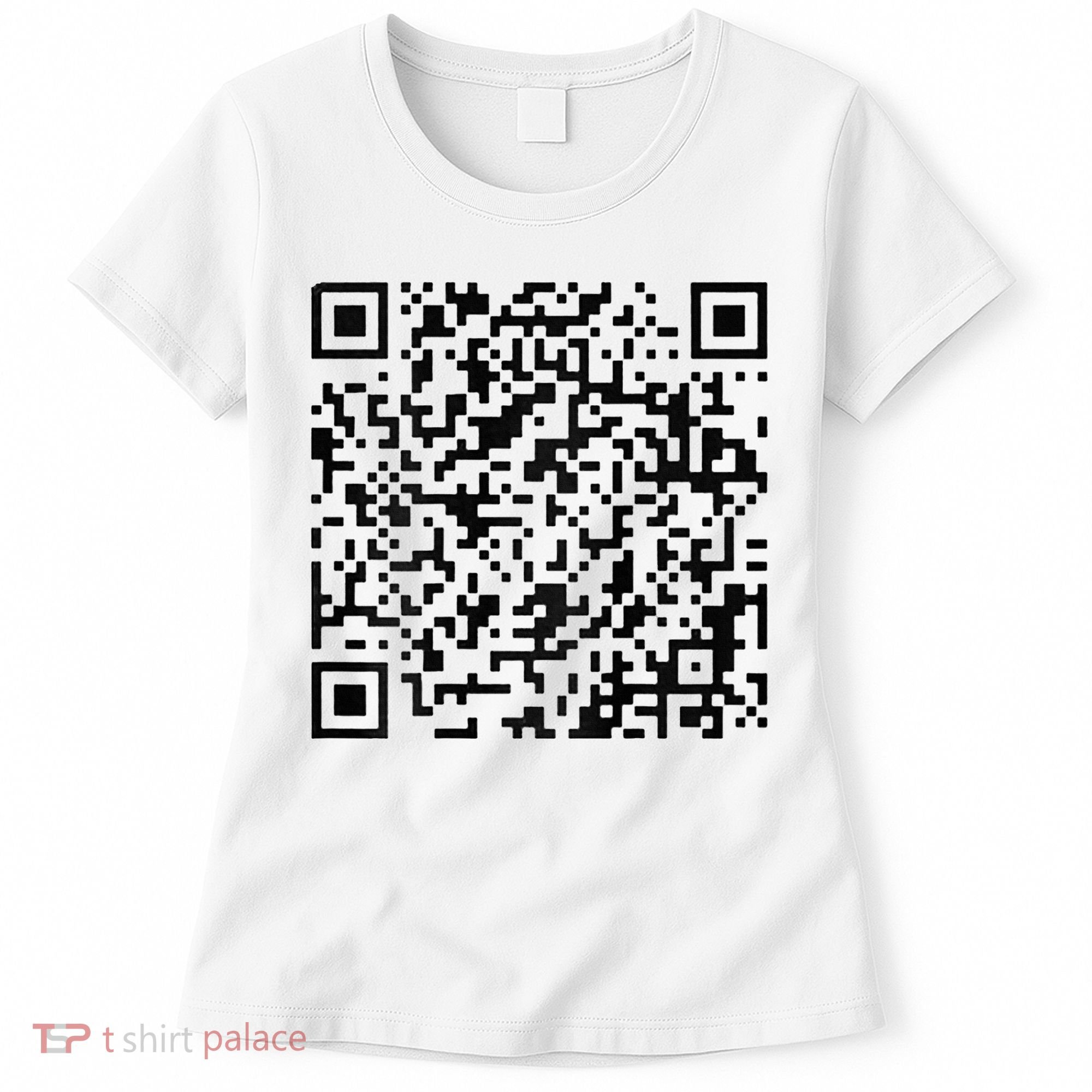 Funny Qr President Trump 4547 Trump Dancing Code Women's T-Shirt