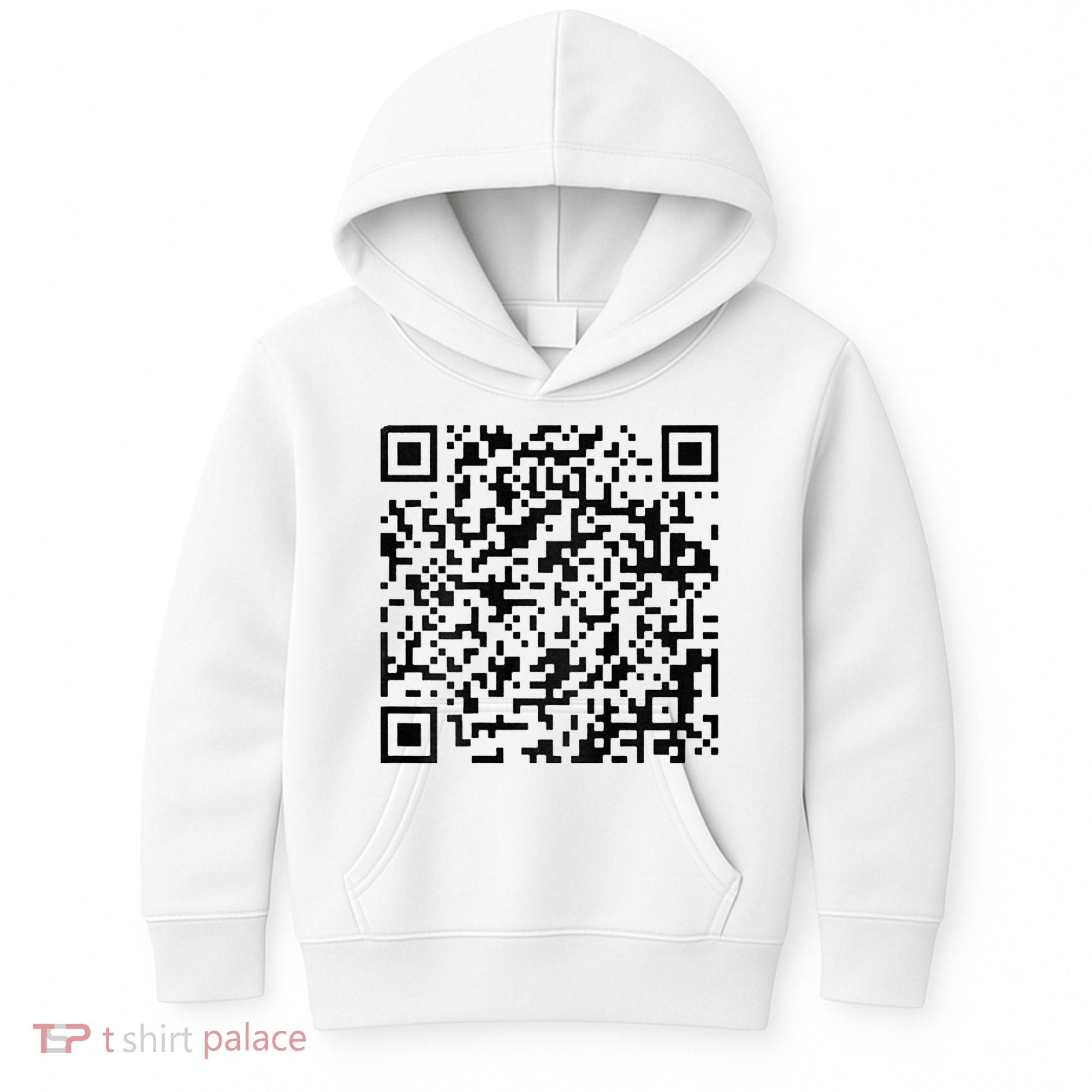 Funny Qr President Trump 4547 Trump Dancing Code Kids Hoodie