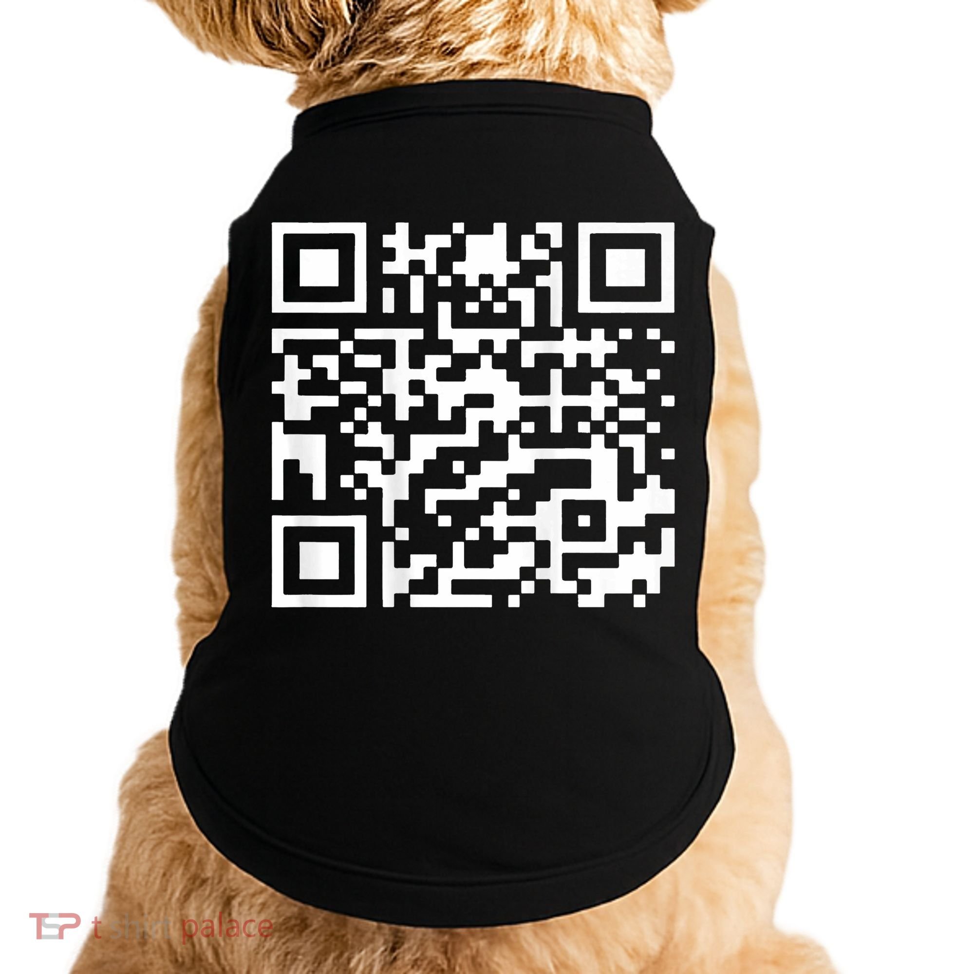 Funny Qr President Trump 45 47 Trump Dancing Code Doggie Tank