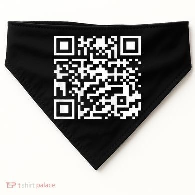 Funny Qr President Trump 45 47 Trump Dancing Code USA-Made Doggie Bandana