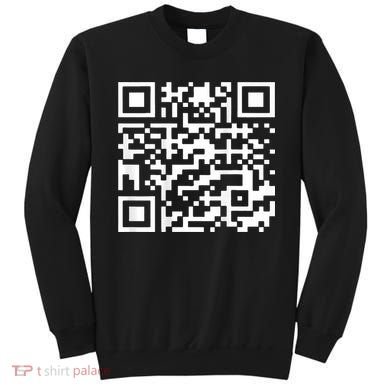 Funny Qr President Trump 45 47 Trump Dancing Code Sweatshirt