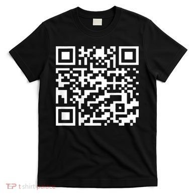 Funny Qr President Trump 45 47 Trump Dancing Code T-Shirt