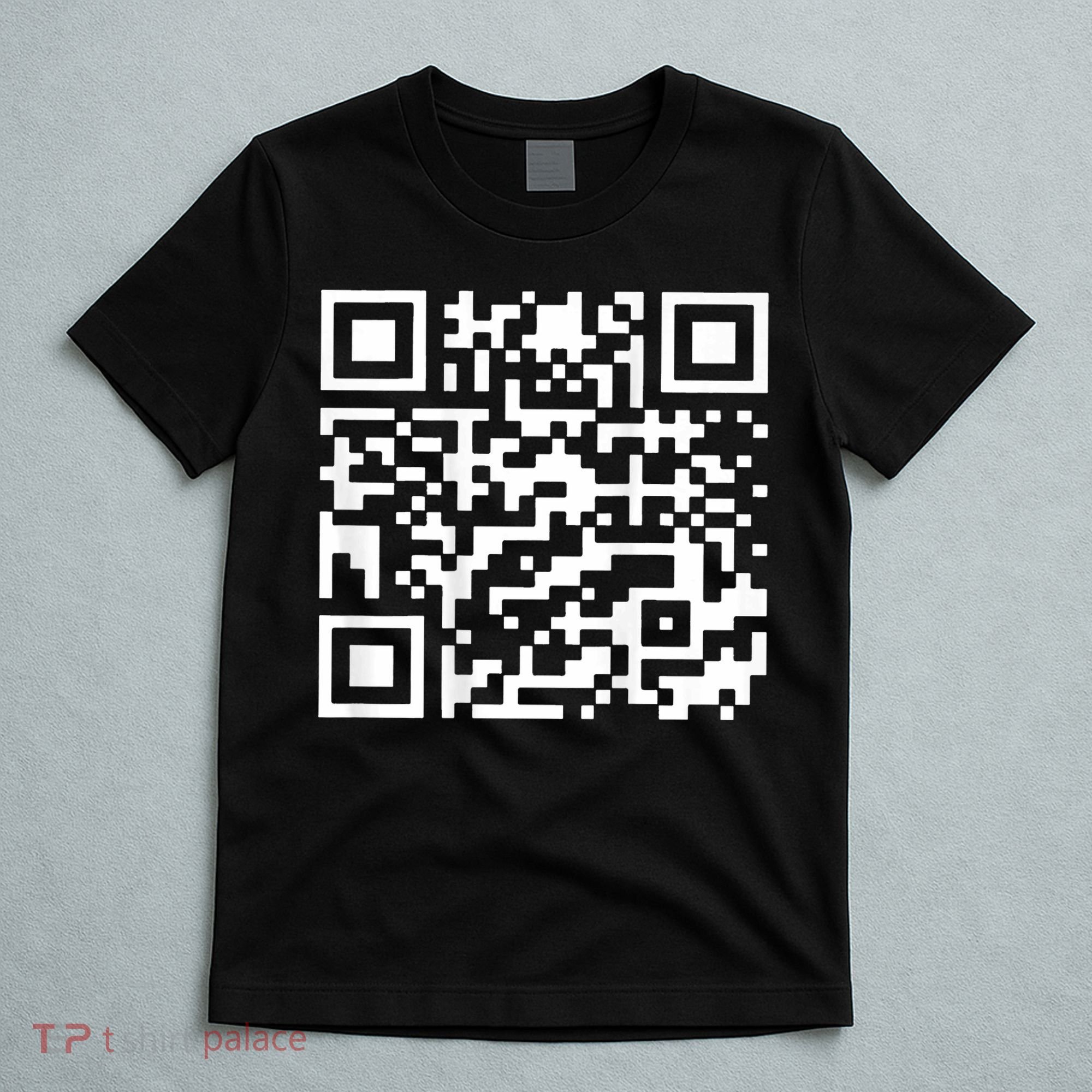 Funny Qr President Trump 45 47 Trump Dancing Code T-Shirt