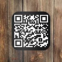 Funny Qr President Trump 45 47 Trump Dancing Code Coaster thumb 0