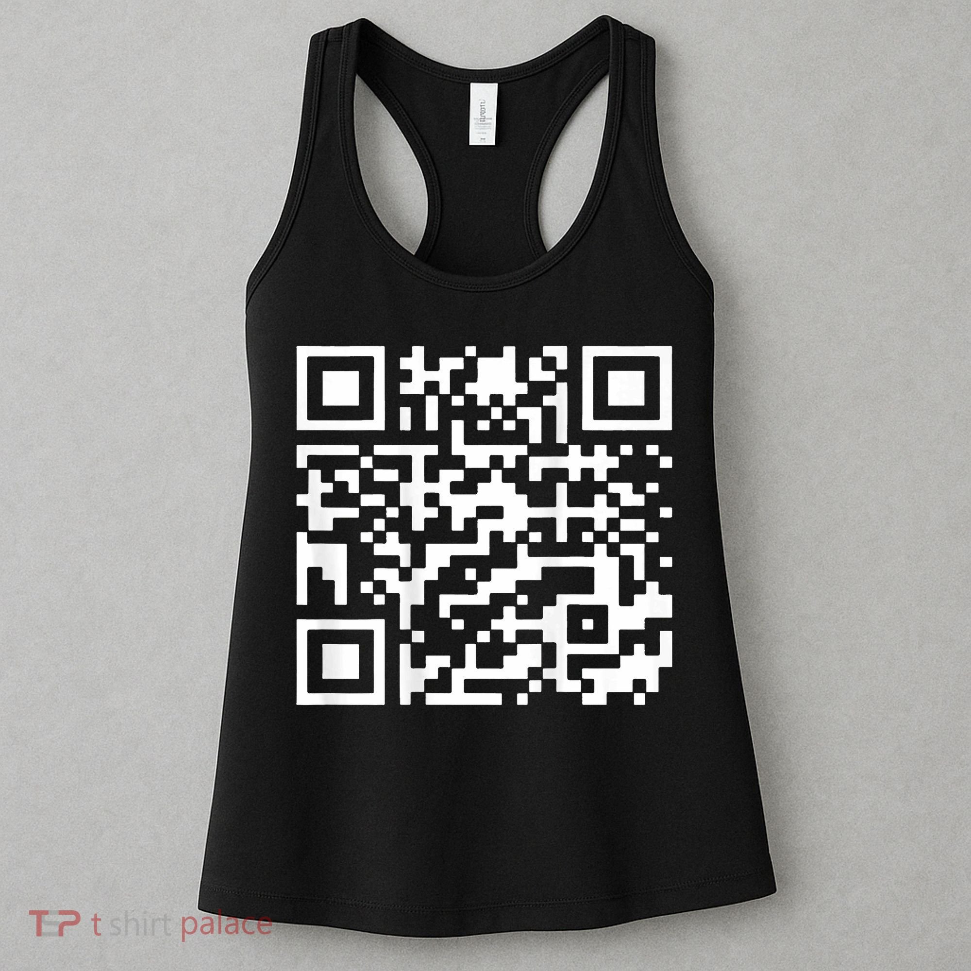 Funny Qr President Trump 45 47 Trump Dancing Code Women's Tank Top