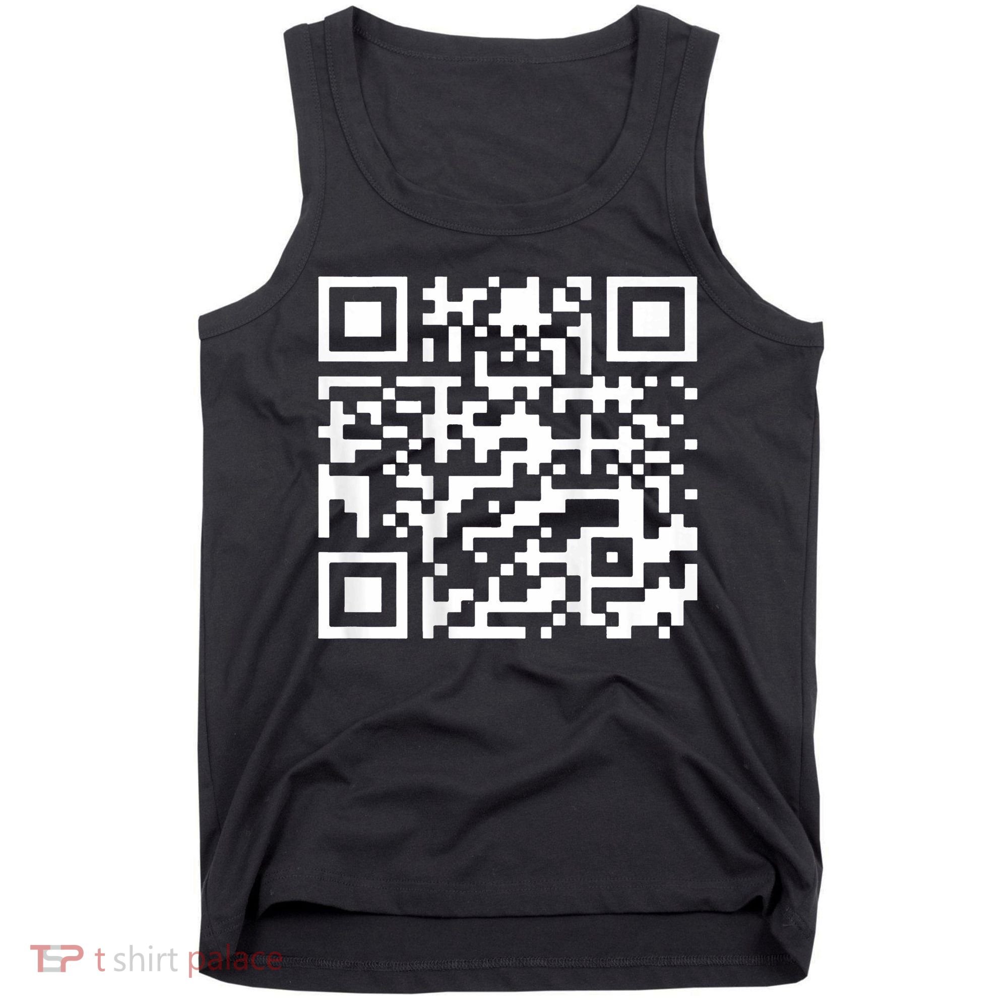 Funny Qr President Trump 45 47 Trump Dancing Code Tank Top