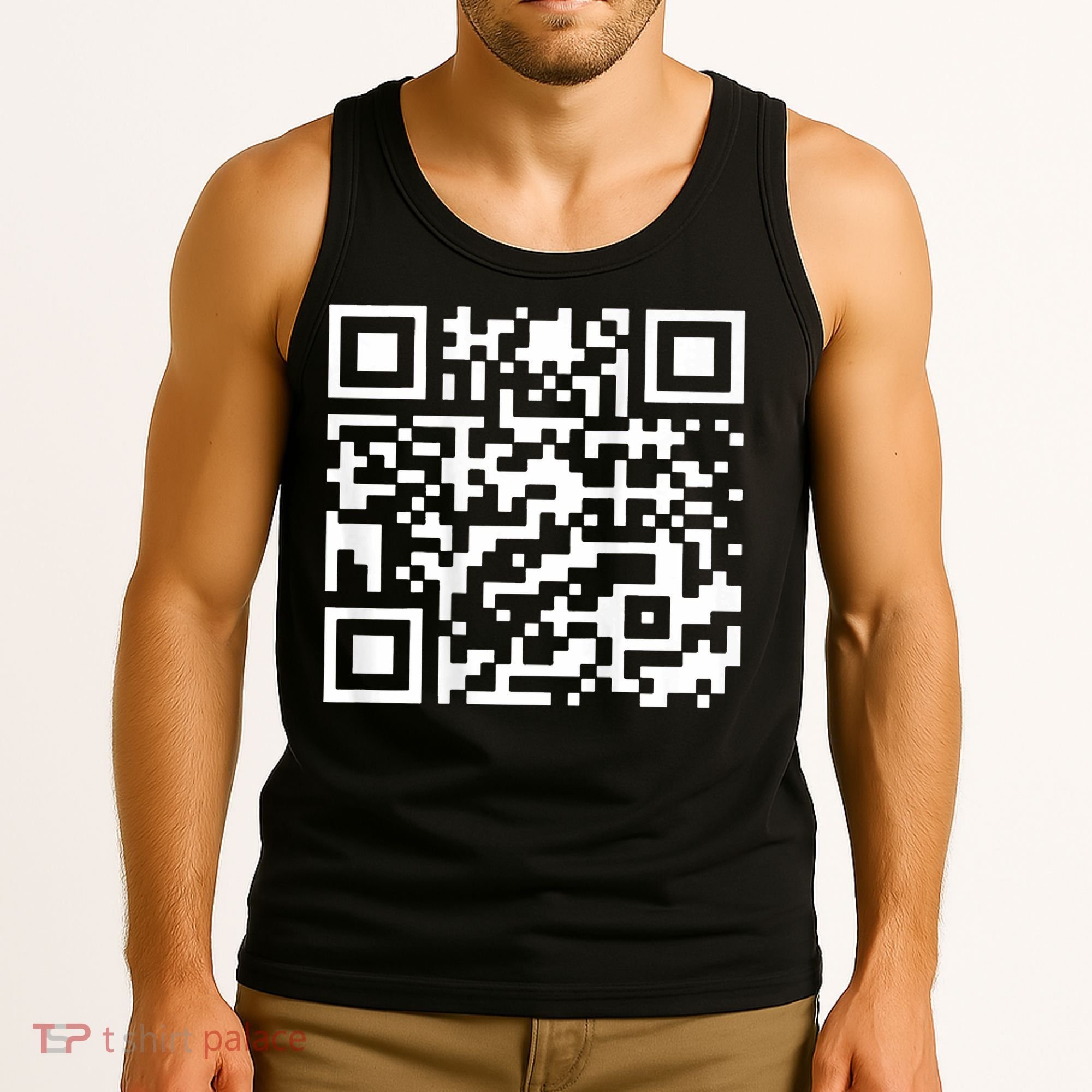 Funny Qr President Trump 45 47 Trump Dancing Code Tank Top