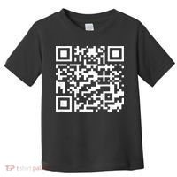 Funny Qr President Trump 45 47 Trump Dancing Code Toddler T-Shirt thumb 0