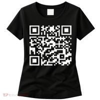 Funny Qr President Trump 45 47 Trump Dancing Code Women's T-Shirt thumb 0