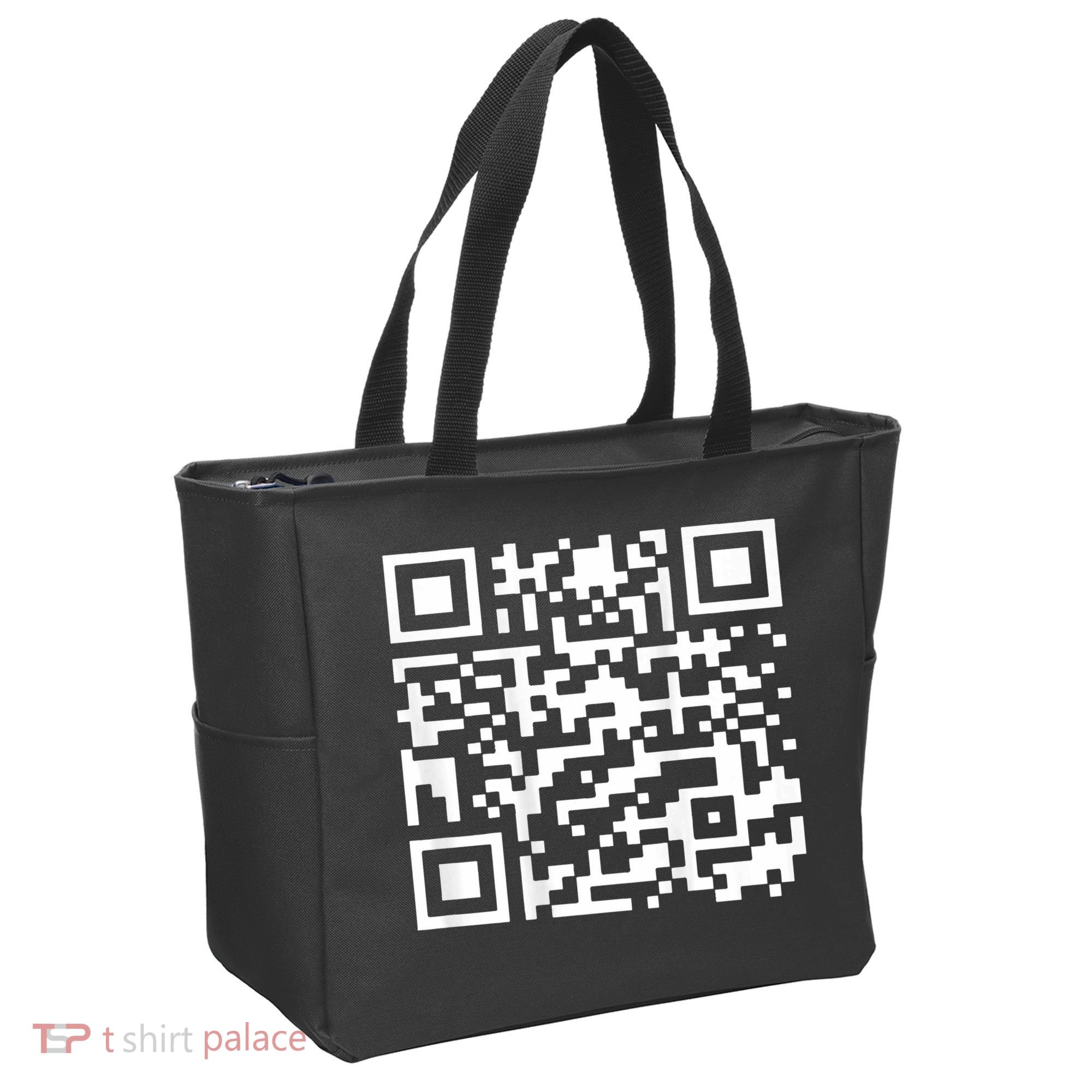 Funny Qr President Trump 45 47 Trump Dancing Code Tote Bag