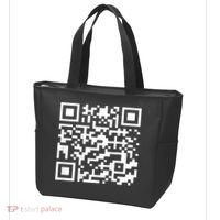 Funny Qr President Trump 45 47 Trump Dancing Code Tote Bag thumb 3