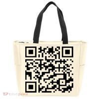 Funny Qr President Trump 45/47 Trump Dancing Code Tote Bag thumb 0