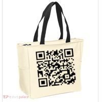 Funny Qr President Trump 45/47 Trump Dancing Code Tote Bag thumb 2