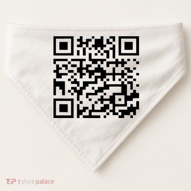 Funny Qr President Trump 45/47 Trump Dancing Code USA-Made Doggie Bandana