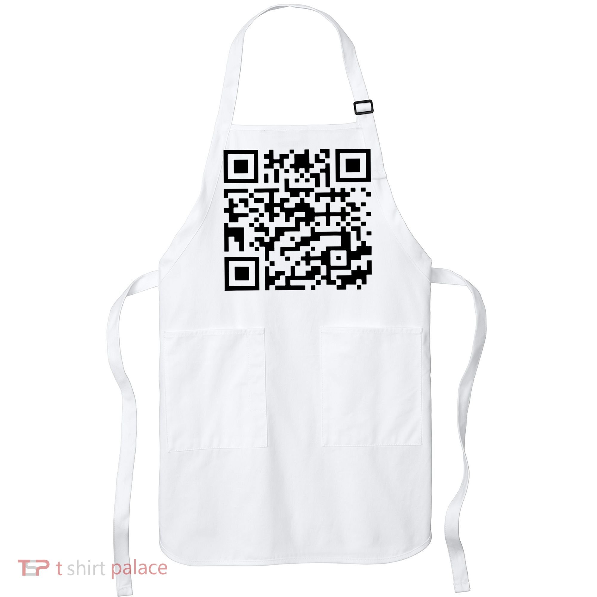 Funny Qr President Trump 45/47 Trump Dancing Code Apron