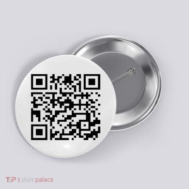 Funny Qr President Trump 45/47 Trump Dancing Code Button