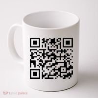 Funny Qr President Trump 45/47 Trump Dancing Code Coffee Mug thumb 0