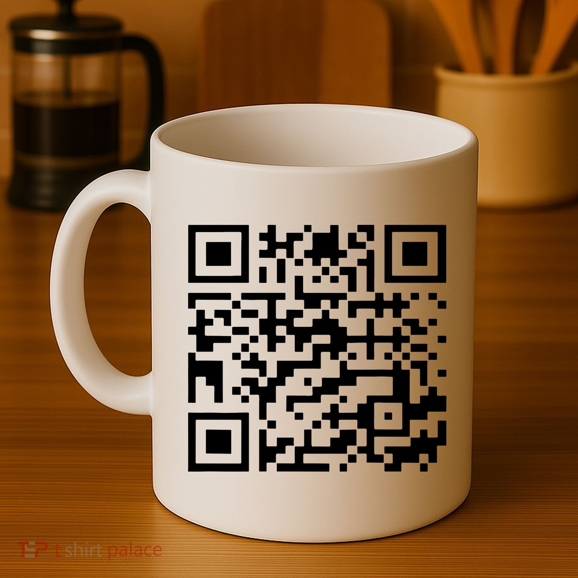 Funny Qr President Trump 45/47 Trump Dancing Code Coffee Mug