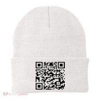 Funny Qr President Trump 45/47 Trump Dancing Code Beanie thumb 0