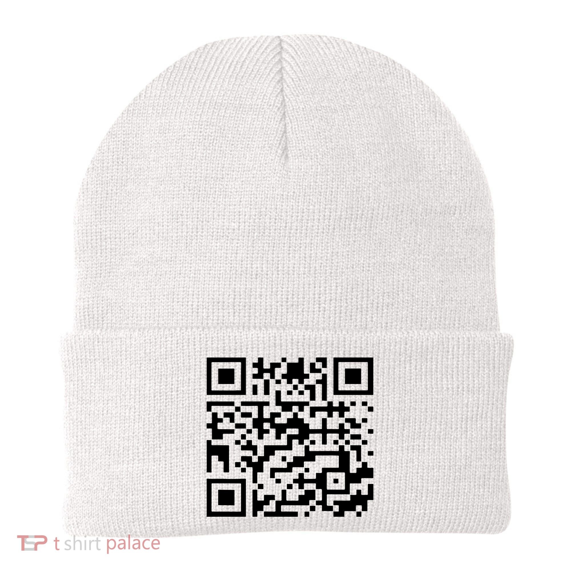 Funny Qr President Trump 45/47 Trump Dancing Code Beanie