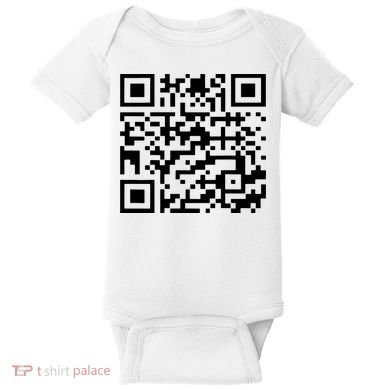 Funny Qr President Trump 45/47 Trump Dancing Code Baby Bodysuit
