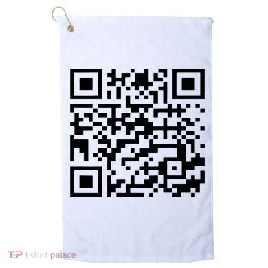 Funny Qr President Trump 45/47 Trump Dancing Code Golf Towel