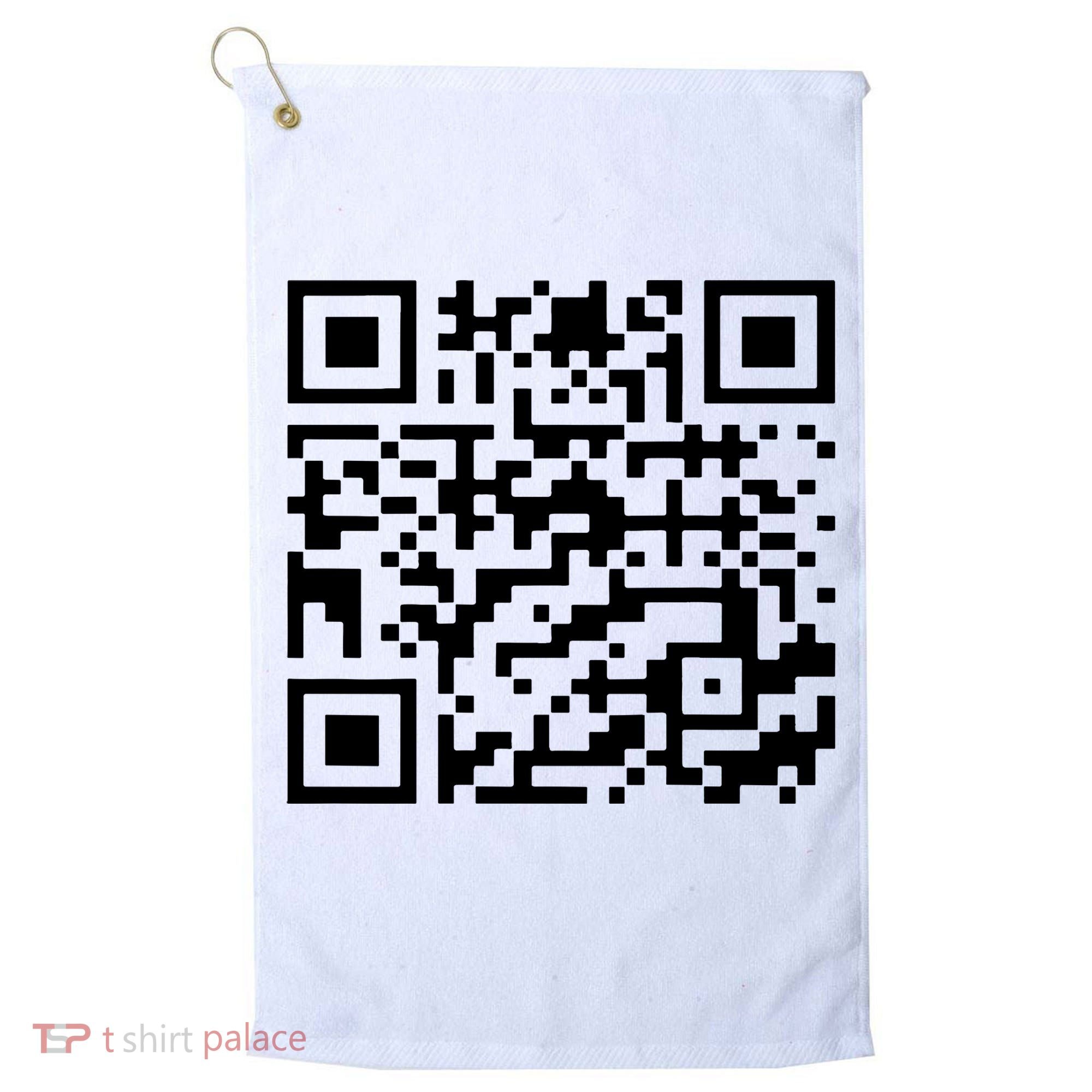 Funny Qr President Trump 45/47 Trump Dancing Code Golf Towel