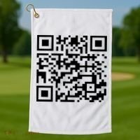 Funny Qr President Trump 45/47 Trump Dancing Code Golf Towel thumb 1