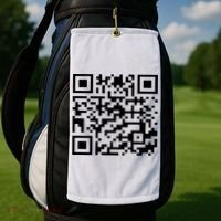 Funny Qr President Trump 45/47 Trump Dancing Code Golf Towel thumb 2