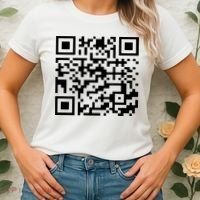 Funny Qr President Trump 45/47 Trump Dancing Code Women's T-Shirt thumb 2