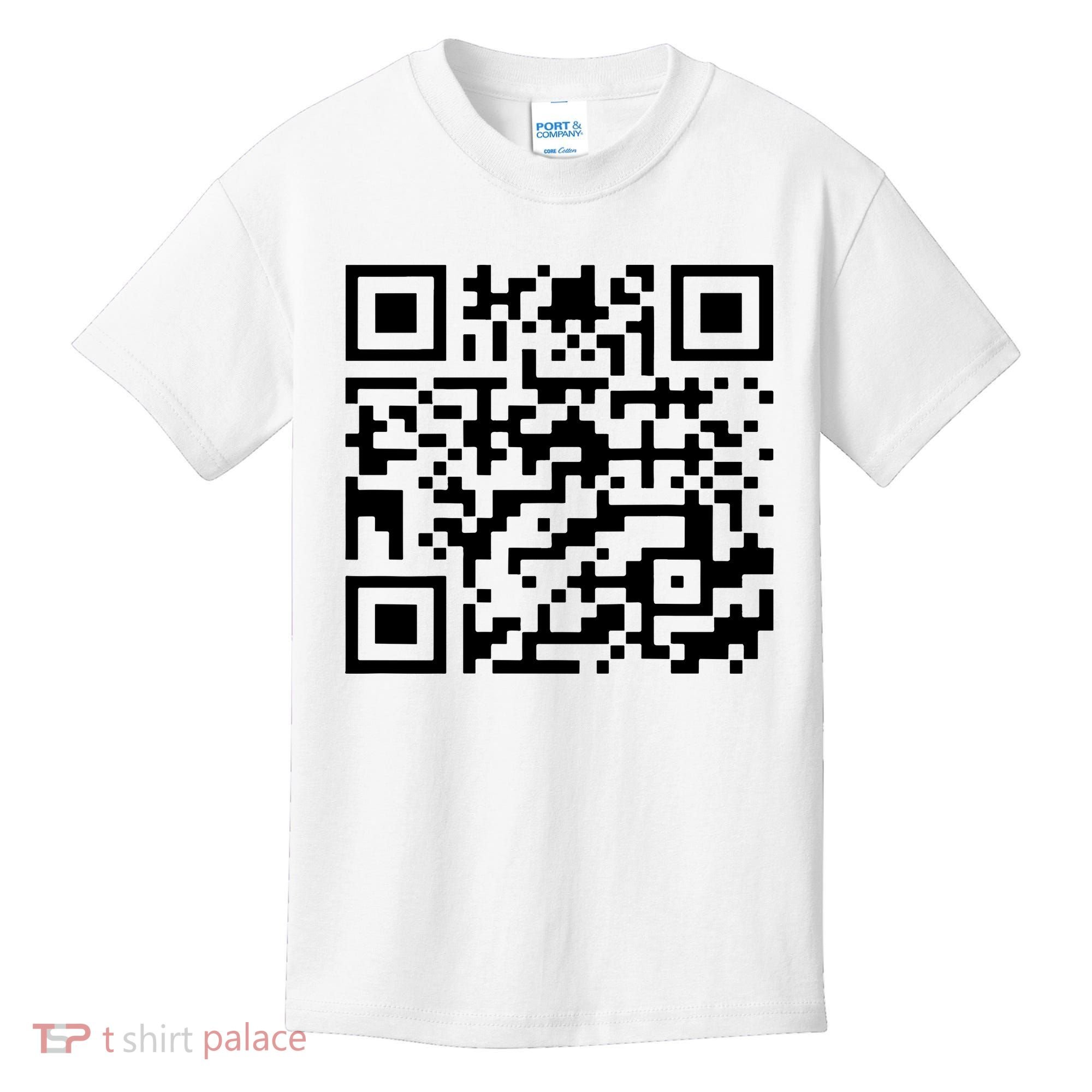Funny Qr President Trump 45/47 Trump Dancing Code Kids T-Shirt