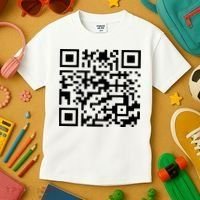 Funny Qr President Trump 45/47 Trump Dancing Code Kids T-Shirt thumb 3