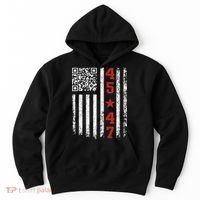 Funny Qr President Trump Dance Code Hoodie thumb 0